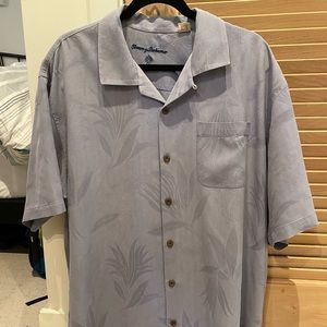 Tommy Bahamas Silk button down tee Mens XL